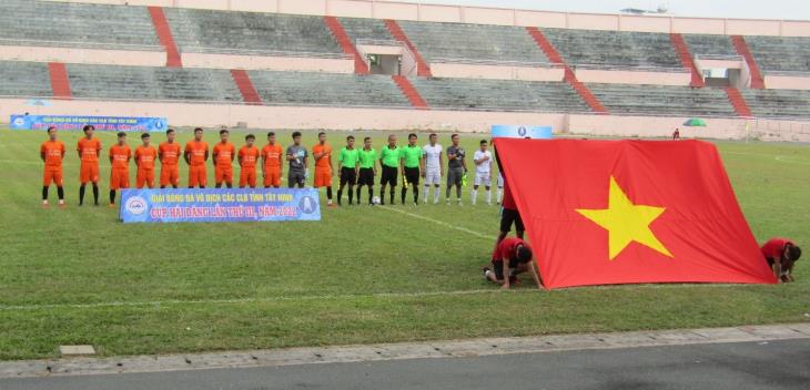 Tây Ninh khai mạc Giải Bóng đá vô địch các CLB tỉnh Tây Ninh tranh cúp Hải Đăng lần III năm 2022
