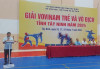 KHAI MẠC GIẢI VOVINAM TRẺ VÀ VÔ ĐỊCH TỈNH TÂY NINH NĂM 2024