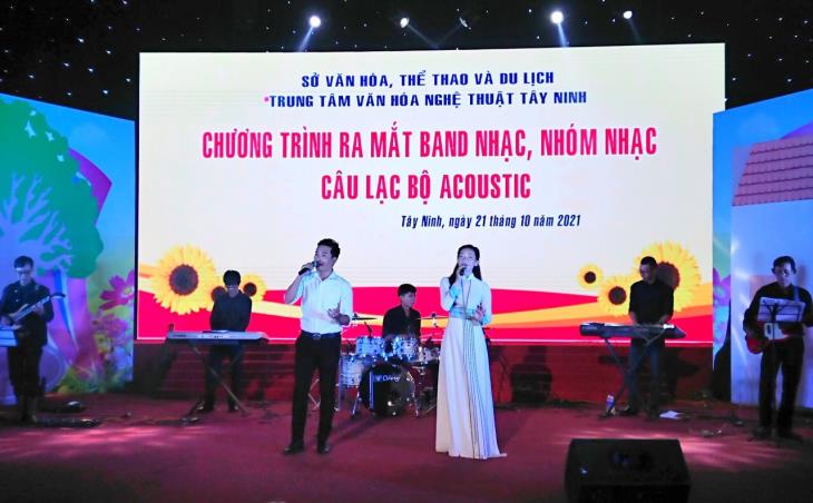 Ra mắt Ban nhạc Trung tâm Văn hóa Nghệ thuật Tây Ninh 